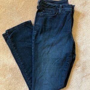NYDJ Slim Straight dark denim jeans
